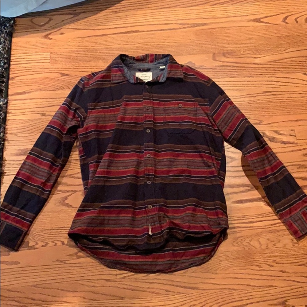 Button down weatherproof vintage fall shirt